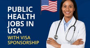 Public Health Jobs in USA with Visa Sponsorship