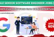 Google Senior Software Engineer Jobs