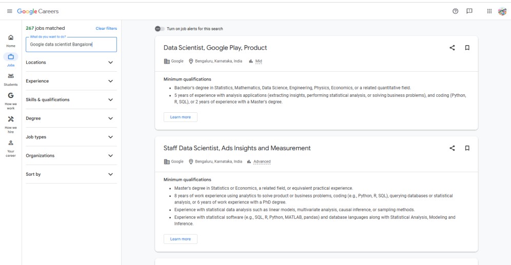 How to Apply for a Job at Google